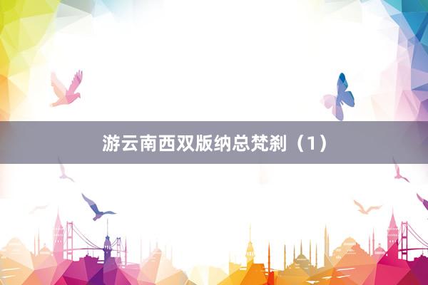 游云南西双版纳总梵刹（1）